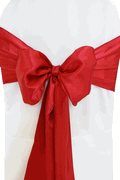 Apple red table runner colors